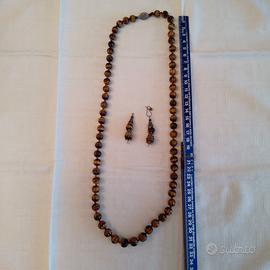 collana di occhio di tigre 