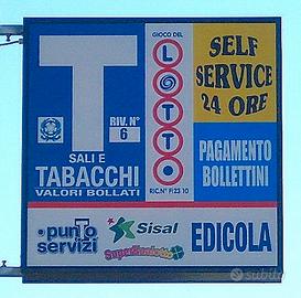 Tabaccheria Ricevitoia completa Slots Euro 50.000