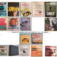 Libri a 1 euro  vedi lista completa in descrizione