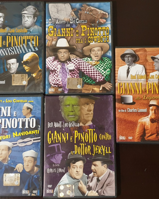 DVD originali Gianni e Pinotto