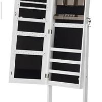 Armadietto portagioie con specchio 