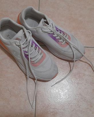 Scarpe Champion bianche e rosa