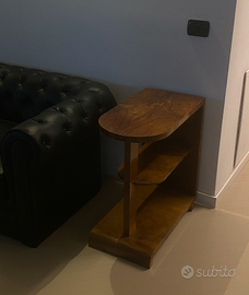 Comodino / mobiletto Art Déco in radica anni ’30