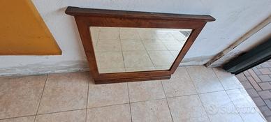 Alzata con specchio molato anni 60