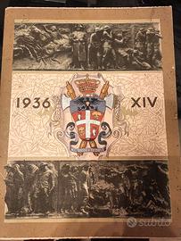 Calendario Carabinieri Reali anno 1936 originale