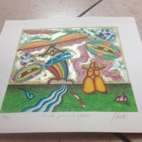 Serigrafia Giuliano Ghelli numerata collezione
