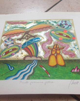 Serigrafia Giuliano Ghelli numerata collezione