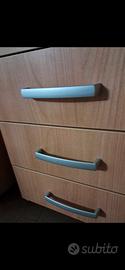 Cassettiera NUOVA 3 cassetti con rotelle