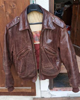 Giacca in pelle da moto Amerikanische Motorrade