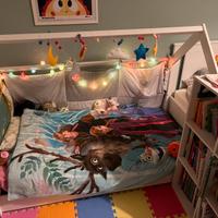 Letto capanna montessori+materasso