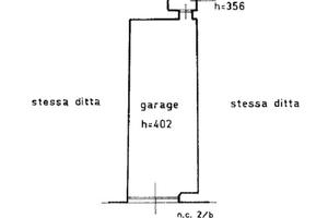 Triplo garage piano strada