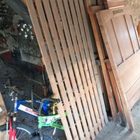 Rete in legno per letto