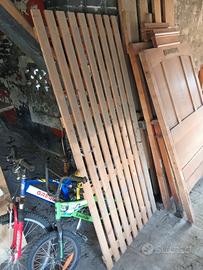 Rete in legno per letto