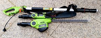 TAGLIASIEPI telescopico+Accessori 