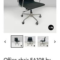 Sedie ufficio EA108 by Charles and Ray Eames