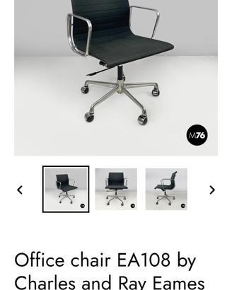 Sedie ufficio EA108 by Charles and Ray Eames