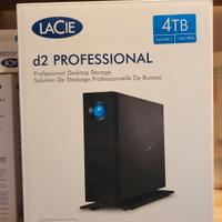 HD lacie d2 professional 4TB nuovo