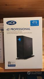 HD lacie d2 professional 4TB nuovo