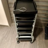 carello per parrucchiera 