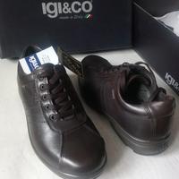 Scarpe eleganti igi&co,  pelle di vitello, num. 39