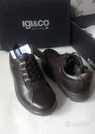 Scarpe eleganti igi&co,  pelle di vitello, num. 39