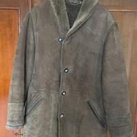 Giacca in pelle e montone shearling