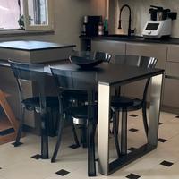 Sedie grigio trasparente Ikea