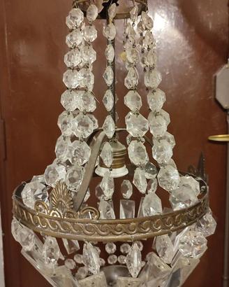 Lampadario a mongolfiera