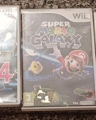 lotto giochi Nintendo Wii Mario kart , Mario galax