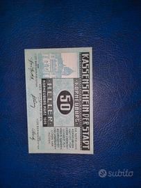 Buono Austro Ungarico 1920 WW1 