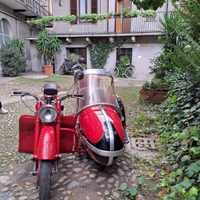 Moto Guzzi Astore 500 con sidecar