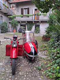Moto Guzzi Astore 500 con sidecar