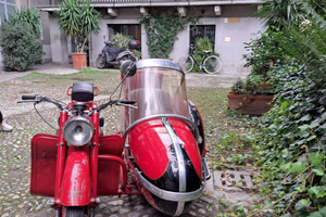 Moto Guzzi Astore 500 con sidecar