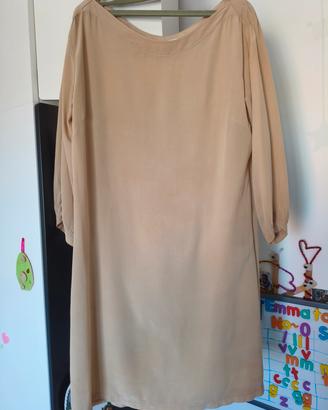 vestitino donna beige 