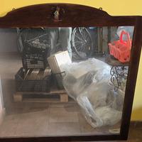 specchiare bagno noce 