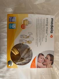 Tiralatte elettrico doppio Medela+coppe+buste