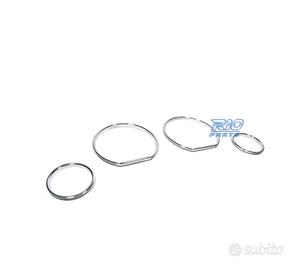 CERCHI CROMATI PER CRUSCOTTO STRUMENTI BMW E36