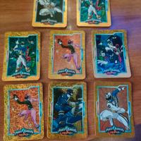 Power Rangers 8 card vintage spd