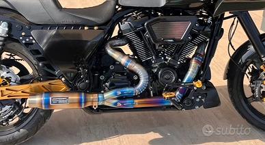 Scarico titanio Harley Davidson Touring Bagger M8