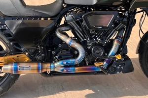 Scarico titanio Harley Davidson Touring Bagger M8