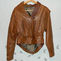 Giacca donna biker in pelle M