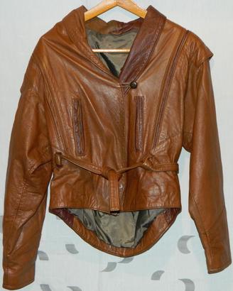 Giacca donna biker in pelle M
