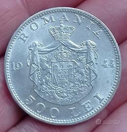 argento Romania,500 lei 1944