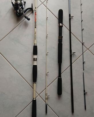Canna da eging + mulinello Tubertini – Katsui + re