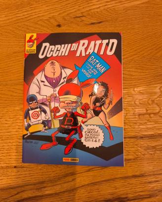 fumetto RatMan occhi di ratto limited edition 