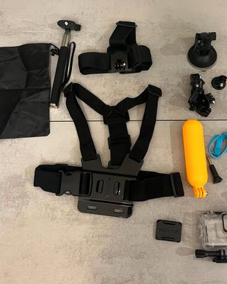 GoPro HERO 4K 2024 + Accessori Completi + MicroSD