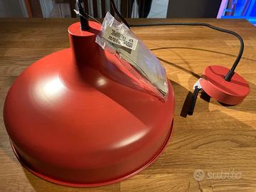 Lampada Maison du monde colore rosso corallo