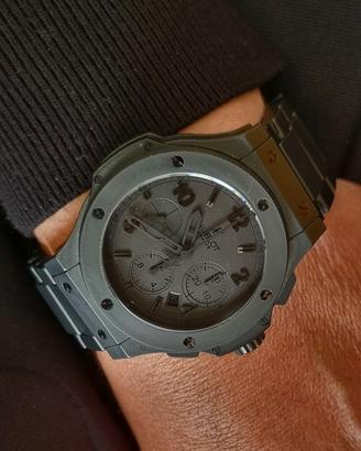 Hublot Big Bang Chrono Ceramic  * All Black* C
