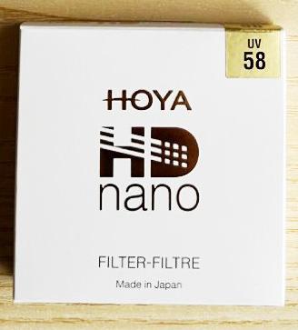 Filtro UV Hoya HD Nano 58mm