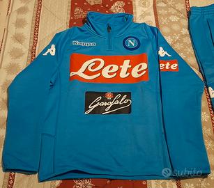 Tuta del Napoli Calcio SSCN Azzurro Kappa

